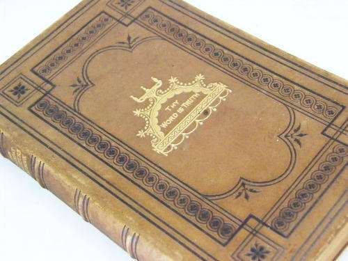 The Birthday Scripture text book - given to Ethel by J.J, September 1881 - as per photo
