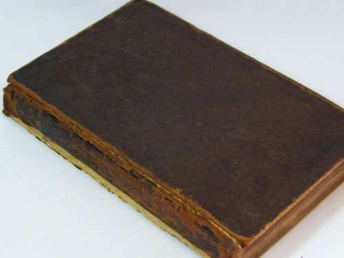 Rational Recreations by W. Hooper - 1801 edition printed by R. Morison - back cover loose