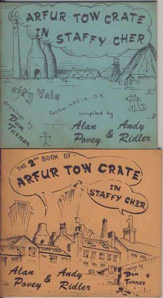 Arfur Tow Crate in Staffy Cher by Alan Povey and Andy Ridler - Volume 1 and 2