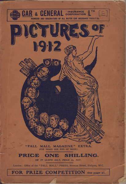 Pall Mall Pictures of 1912 magazine