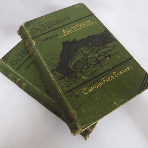 On Horseback through Asia Minor by Captain Fred Burnaby - Two Volume set - 1877 issue