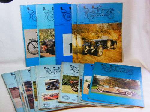 Lot of 20 SAVVA Automobilist magazines from 1974 Volume 1 number 1 to 1979 Volume 5 number 4