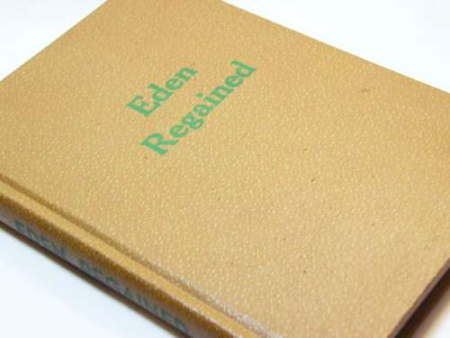 Eden Regained by Herbert Webb 1957 first edition - The Joys of nudism