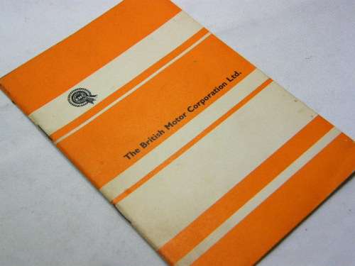 The British Motor Corporation - a brief history - 1963 print