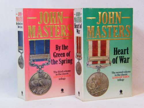Lot of 2 John Masters books - Volume 2 and 3 in the classic Loss of Eden Trilogy