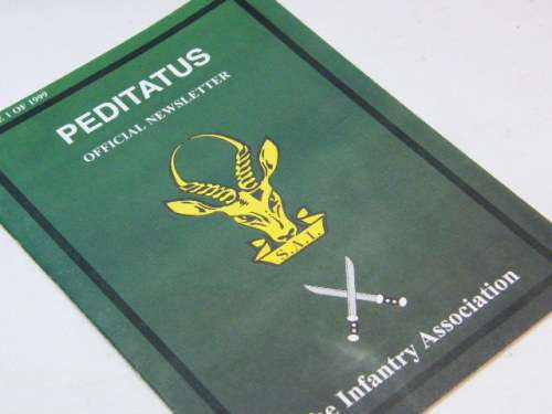 SA 1 The Infantry Association - Official newsletter, volume 1 of 1999