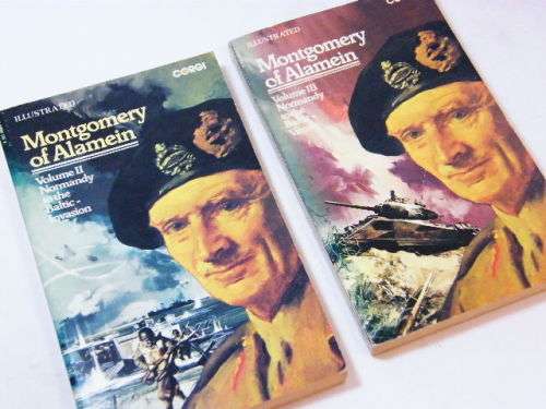 Lot of 2 Montgomery of Alamein books - Volume 2 and 3