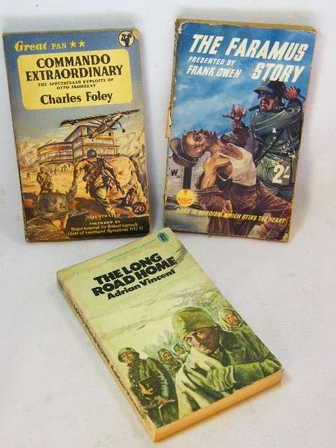 Lot of 3 non fiction war story books