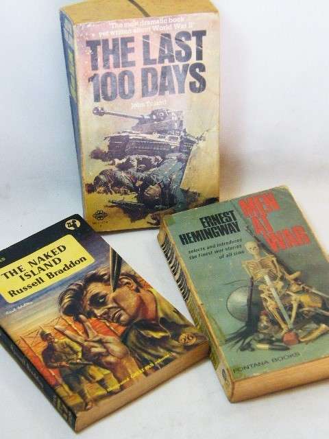 Lot of 3 non fiction war story books