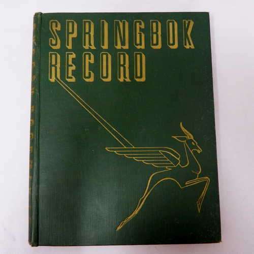 Springbok Record published by The South African Legion of the British Empire Service League