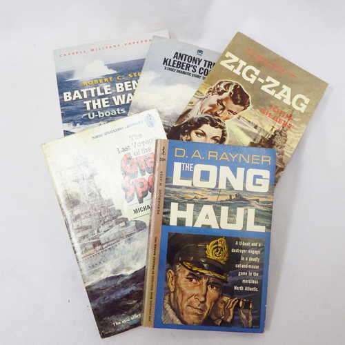 Lot of 5 boat themed war storybooks - As per list
