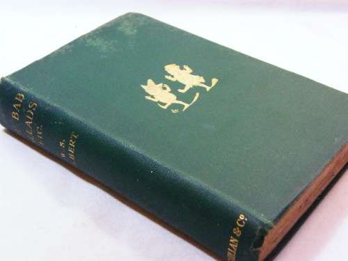 Vintage children`s book The Bab Ballads by W S Gilbert