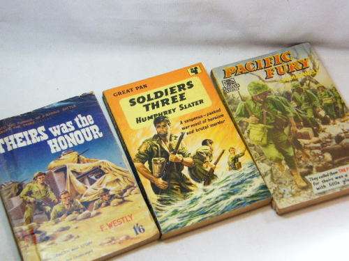 Lot of 3 non-fiction war story books
