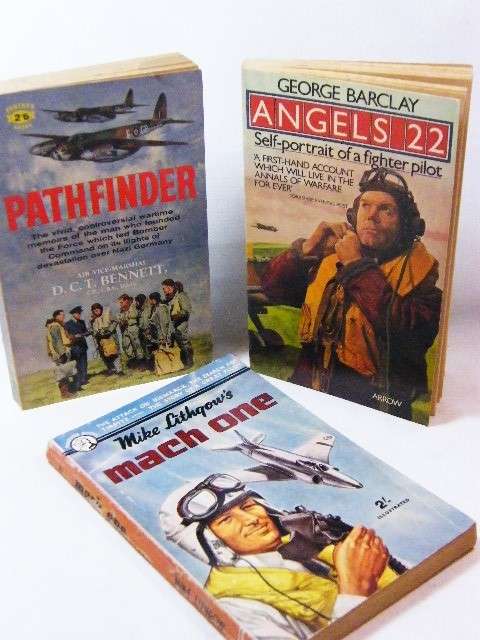 Lot of 3 non fiction airplane war story books