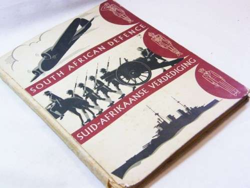 South African defence 100/100 cards present spine damage, still soundly bound - all cards present