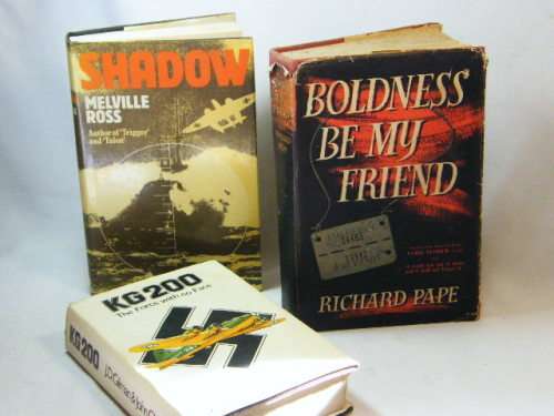 Lot of 3 war themed story books