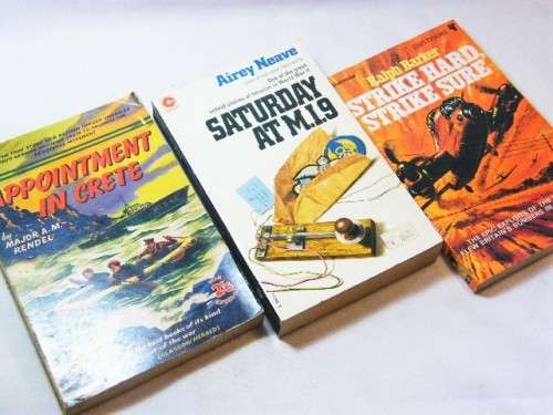 Lot of 3 airplane themed war stories
