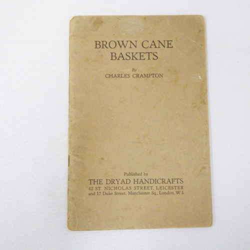 Brown Cane Baskets by Charles Crampton