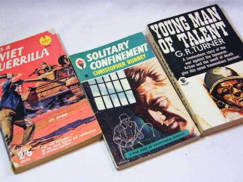 Lot of 3 non fiction war story books