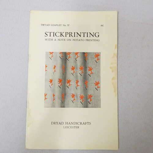 Dryad leaflet no. 57 - Stickprinting with a note on potato printing