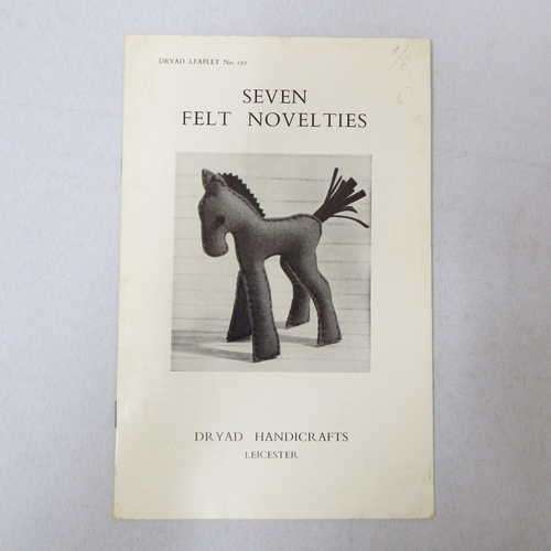 Dryad leaflet no. 120 - Seven felt novelties
