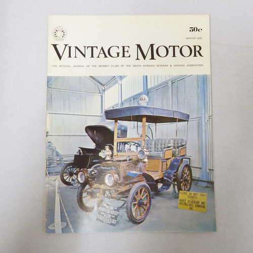 Vintage Motor journal - Winter 1970