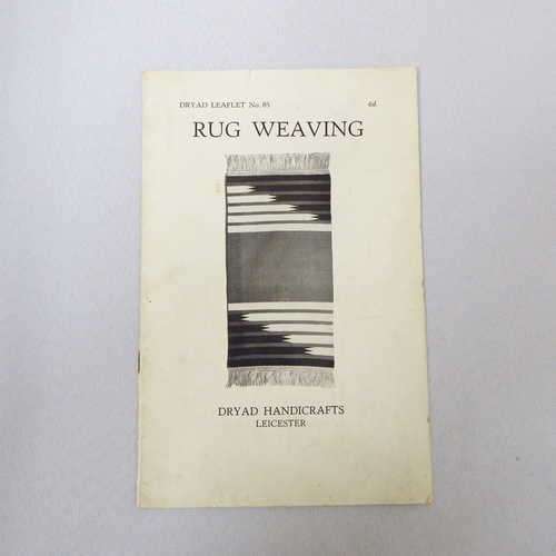 Dryad leaflet No.85, Rug weaving
