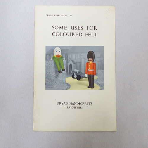 Dryad leaflet No.129, Some uses for coloured felt