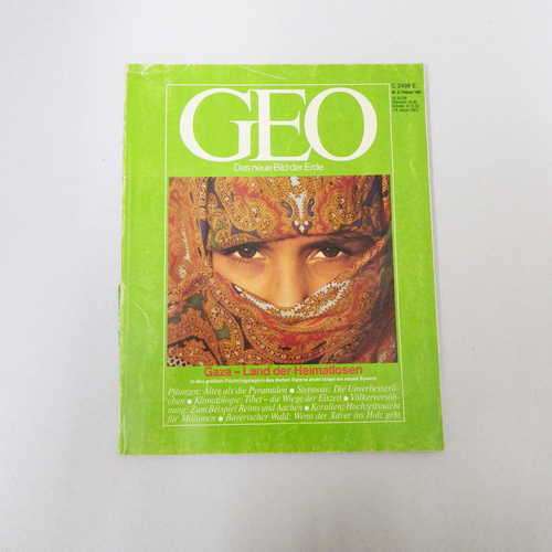 Geo Das neue Bild der Erde, Gaza-Land der Heimatlosen, Februar 1987