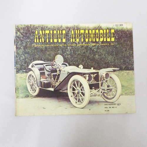 Antique Automobile July - August 1972