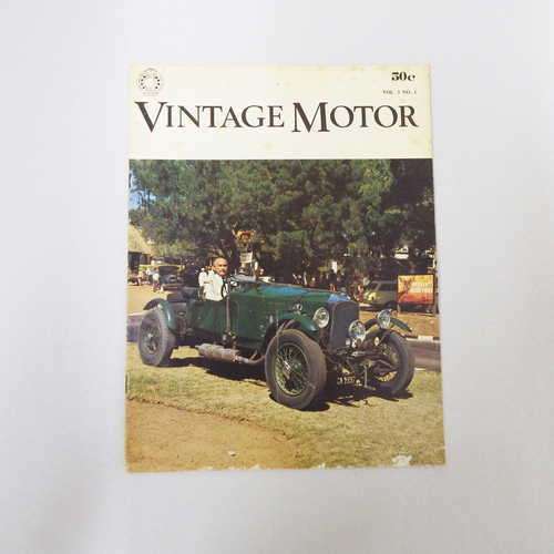 Vintage Motor, Volume 3, No.3