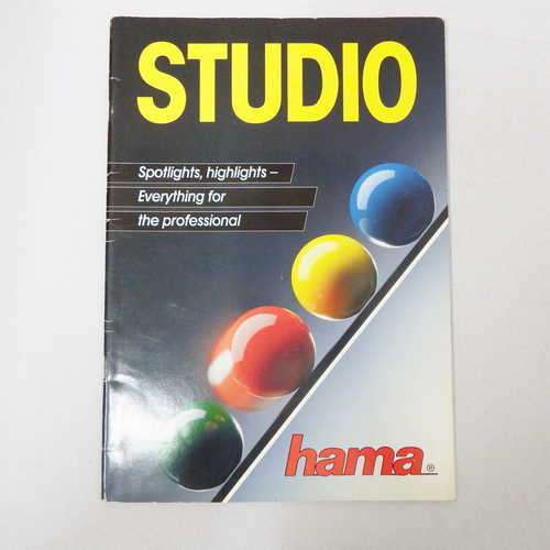 Studio - Spotlights, highlights - Everything for the professional - Published by hama