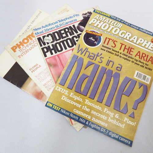 Lot of 4 photography magazines : As per list
