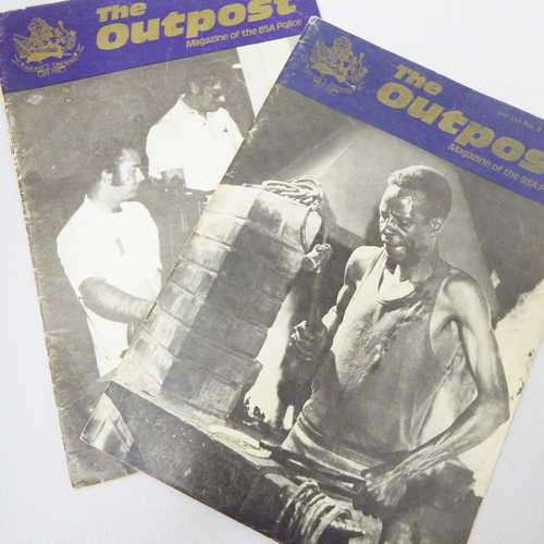 Lt of 2 The Outpost magazines - Vol. LVI No. 5 , Vol. LVII No. 3