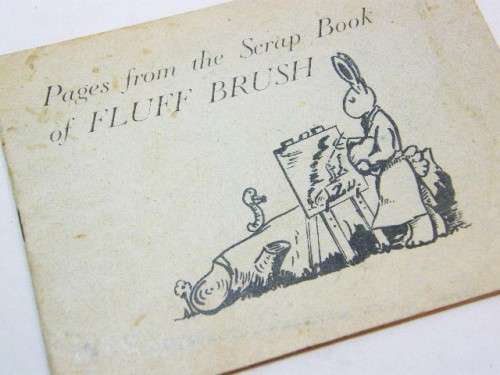 1940 `s Pages from the scrapbook of Fluff Brush