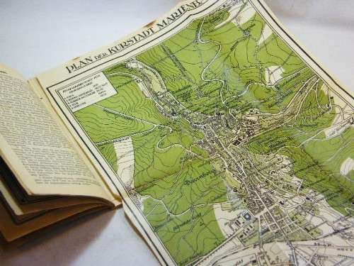 Marienbad map and information brochure