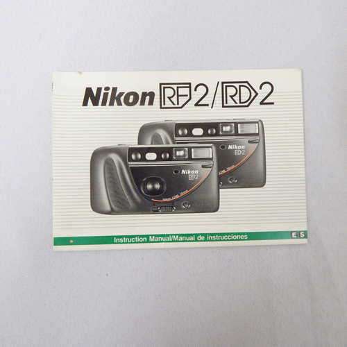 Nikon RF2 / RD2 instruction manual