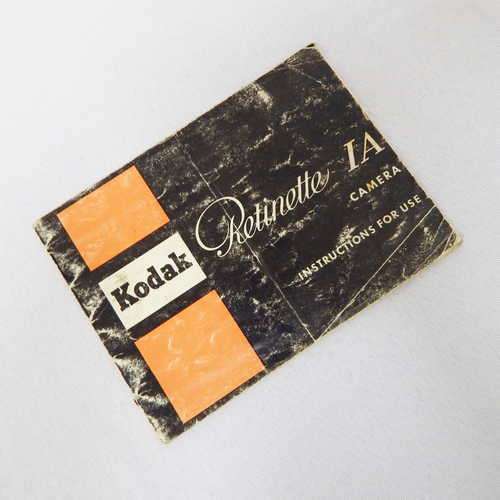 Kodak Retinette IA instruction manual
