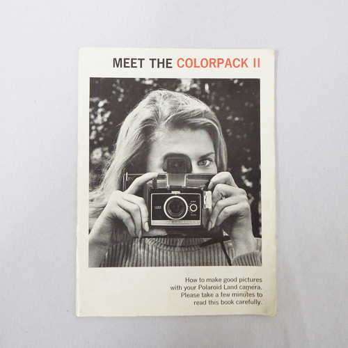 Polaroid Colorpak II instruction manual