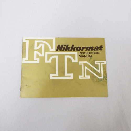 Nikkormat FTN instruction manual
