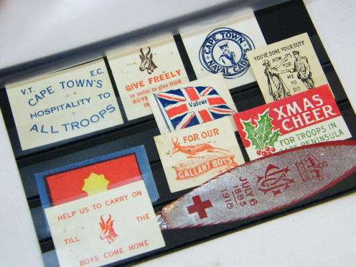 Lot of 10 WW1 war stamps for fundraising