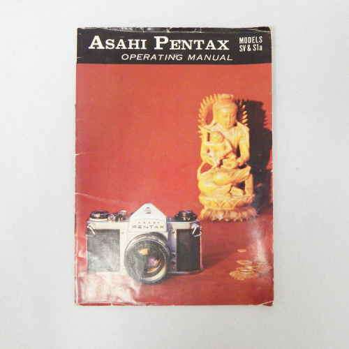 Asahi Pentax operating manual