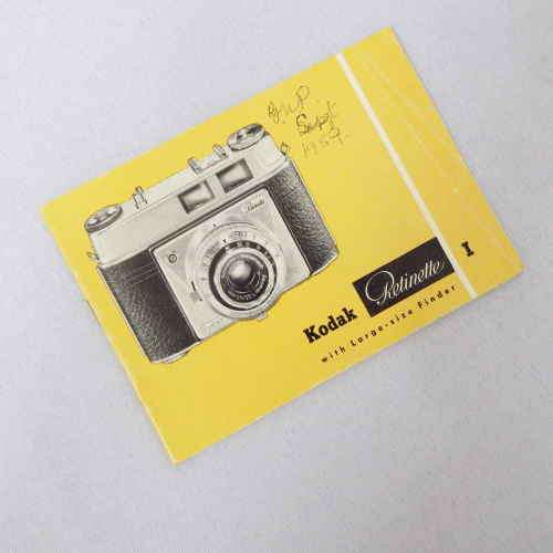 Kodak Retinette I instruction manual