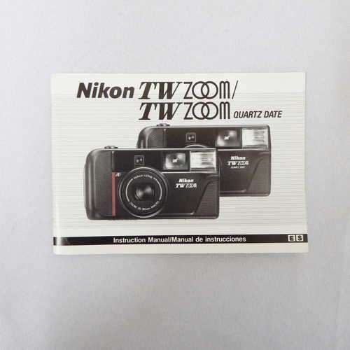 Nikon TW zoom / TW zoom quartz date instruction manual