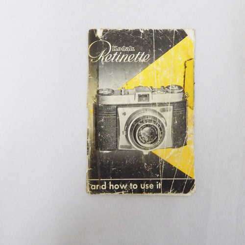 Kodak Retinette instruction manual