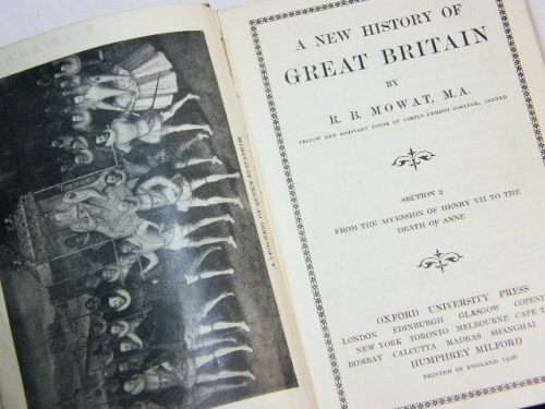 A history of Great Britain 1485-1714 by Mowat