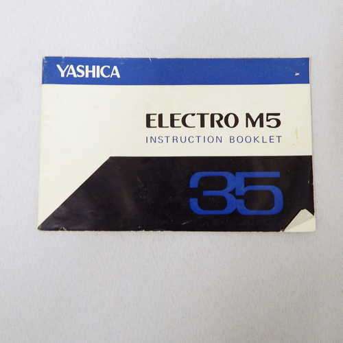 Yashica Electro M5 Instruction Booklet 35