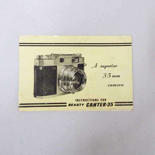 Beauty Canter-35 Instruction Manual