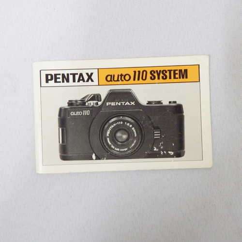 Pentax auto 110 System instruction manual