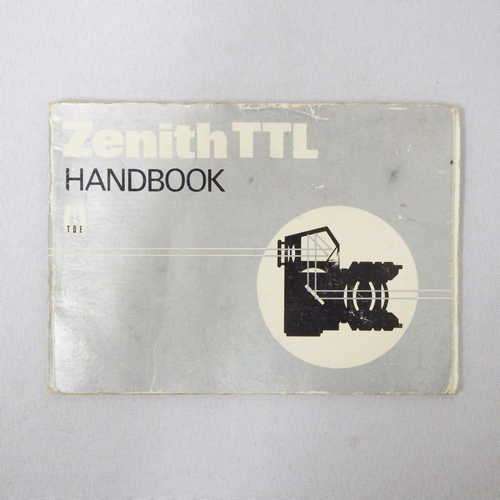 Zenith TTL handbook instruction manual